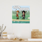 Music Streaming Funny Puster Poster (Küche)