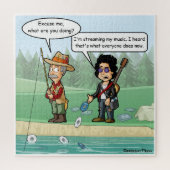 Music Streaming Funny Puzzle Jigsaw Puzzle (Vertikal)