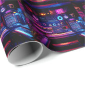Music Studio Geschenkpapier (Rolleneckpunkt)