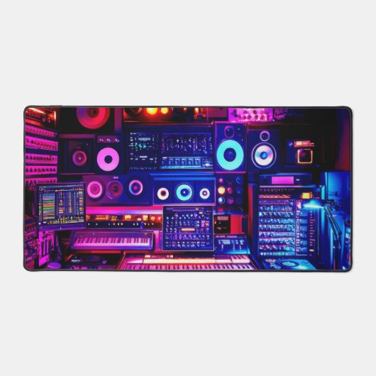 Music Studio Schreibtischunterlage (Vorderseite)