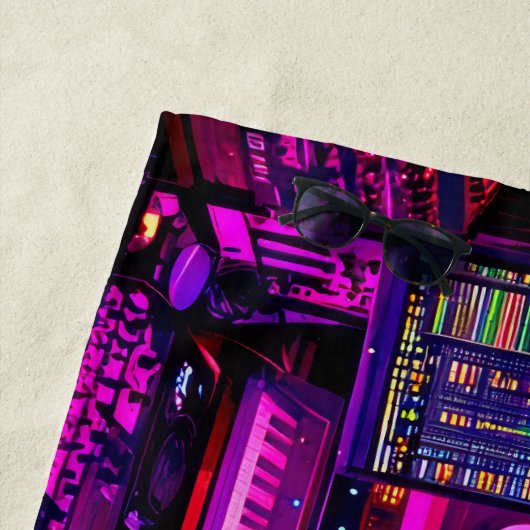 Music Studio Strandtuch (Beispiel)