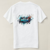 Music style Cool. T-Shirt (Design Rückseite)