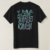 Music style cute T-Shirt (Design Rückseite)