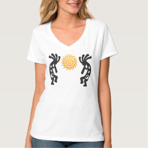 Music Sun Kokopelli Native American T-Shirt