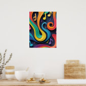 Music Sway Poster (Küche)