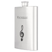 Music Symbol Treble Clef Simple Flachmann (Links)