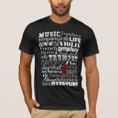 Music T - Shirt (Vorderseite)