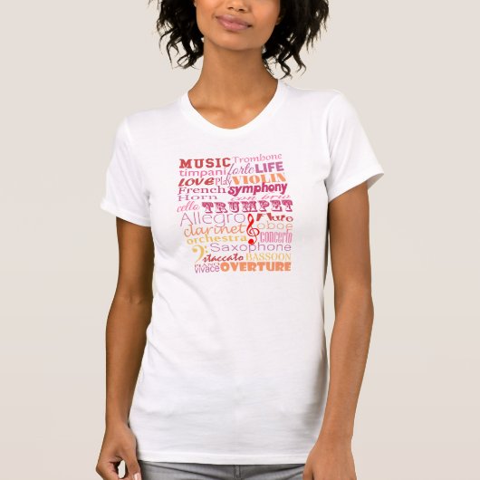 Music T - Shirt (Vorderseite)