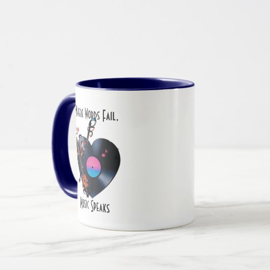 Music tasse (Vorderseite Links)