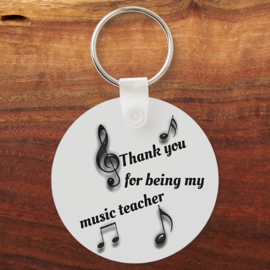 Music Teacher Apprecision Band Orchestra Class Schlüsselanhänger (Vorderseite)