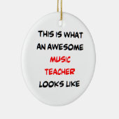 music teacher, awesome keramik ornament (Rechts)