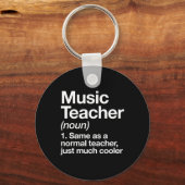 Music Teacher Definition Fun Ck To School First Da Schlüsselanhänger (Vorderseite)