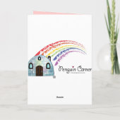 Music Teacher Vielen Dank Dankeskarte (Rückseite)