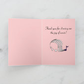 Music Teacher Vielen Dank Dankeskarte (Innenseite)