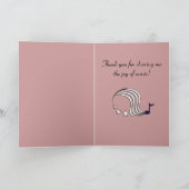 Music Teacher Vielen Dank Dankeskarte (Innenseite)