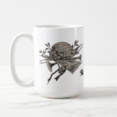 Music Teacher Vintag Sketch Instrumente Vielen Dan Kaffeetasse (Links)