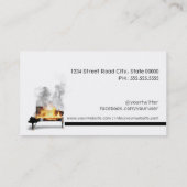 Music Teacher Visitenkarte (Rückseite)