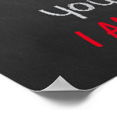 Music Teacher - Wenn Sie diese Klassenregeln einge Poster (Ecke)