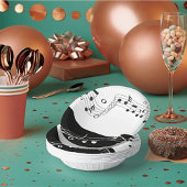 Music Themed Picnic & Party 7" Paper Bowls Pappteller