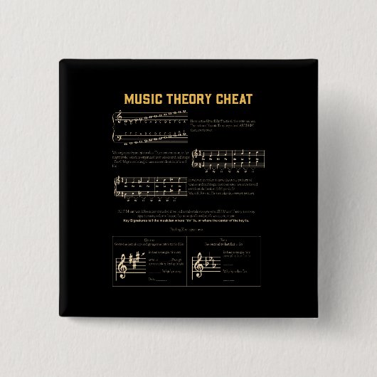 Music Theory Button (Vorderseite)