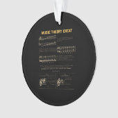 Music Theory Ornament (Vorderseite)