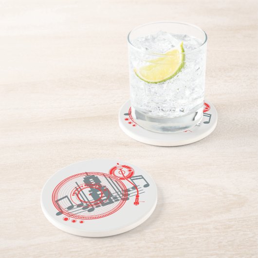 Music Therapy Sessions Getränkeuntersetzer (Seite)