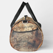 Music Treble Clef & Violin Duffle Bag (Rechts)
