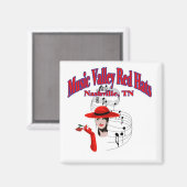 Music Valley Red Hats Magnet (Vorderseite/Rückseite)