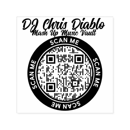 Music Vault Self-Ink-Briefmarke Permastempel (Design)