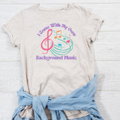 Music Vibes Teacher Tshirt