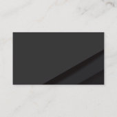 Music Vinyl Visitenkarte (Rückseite)