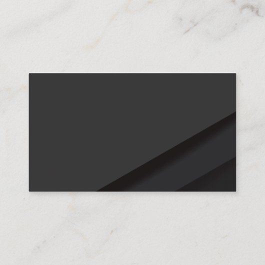 Music Vinyl Visitenkarte (Rückseite)