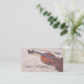 MUSIC VISITENKARTE (Stehend Vorderseite)
