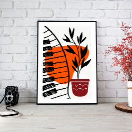 Music Wall Art Decor Leinwanddruck