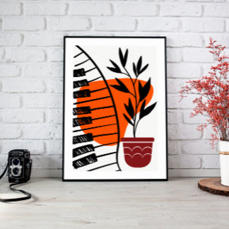 Music Wall Art Decor Leinwanddruck