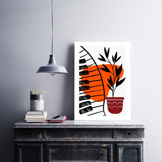 Music Wall Art Decor Leinwanddruck