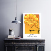 Music Wall Art Leinwand