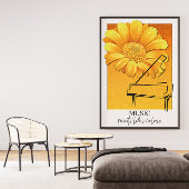 Music Wall Art Leinwand