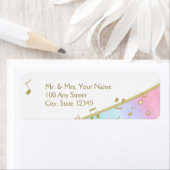 Music Watercolor Gold (Insitu)