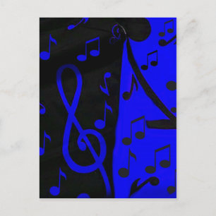 Music Zone_ Postkarte