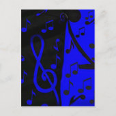 Music Zone_ Postkarte (Vorderseite)