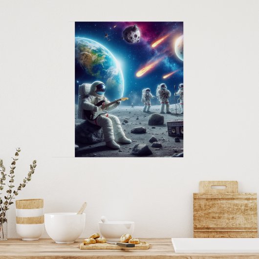 Musica Espacial Poster (Küche)