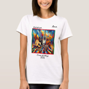 "Musica" individuell anpassbar T-Shirt