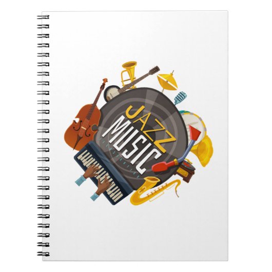 musica-jazz notizblock (Vorderseite)
