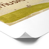 Musica: Musik Bilingual Poster (Ecke)