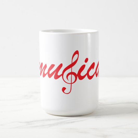 Musica-Tasse Kaffeetasse (Mittel)