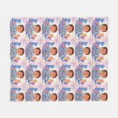 Música y cuentos infantiles fleecedecke (Vorderseite (Horizontal))