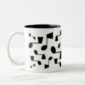 Musical 09 zweifarbige tasse (Links)