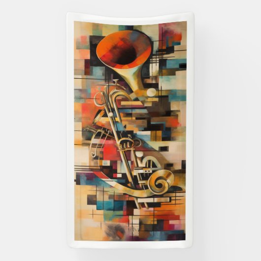 Musical Abstracts Banner (Vertikal)