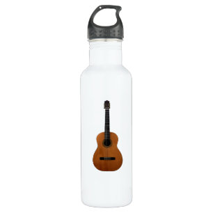 Musical Acoustic Guitar Edelstahlflasche